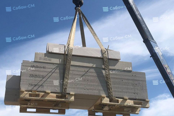 Газосиликатные П-образные блоки Bonolit Малоярославец 500х250х200, D500