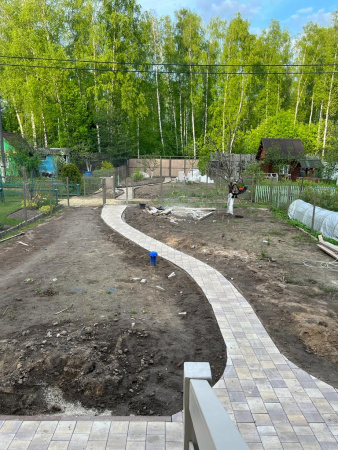 Тротуарная плитка Браер Старый город Ландхаус Колор микс Степь