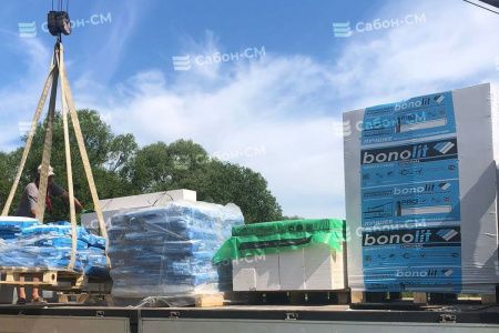 Пеноблоки перегородочные Bonolit Малоярославец 625х250х125 D600